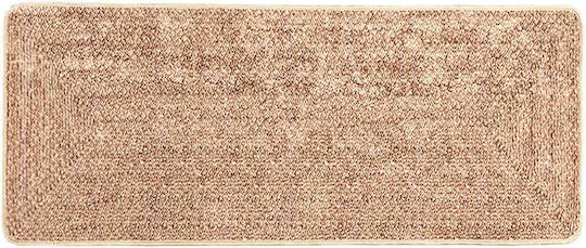 vidaXL Marsa Non-Slip Rectangular Yellow Rug 100x200cm