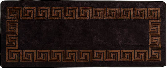vidaXL Marsa Non-Slip Runner Rug Black 80x200cm