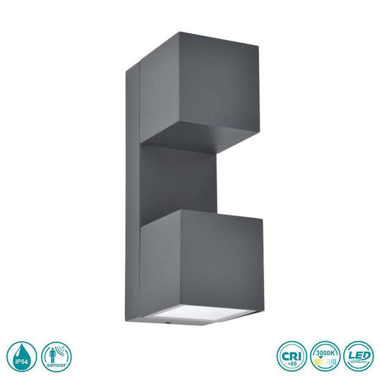 Lutec Fari Wall-Mounted Outdoor Lighting LED Lutec Fari Wall-Mounted Outdoor Lighting LED