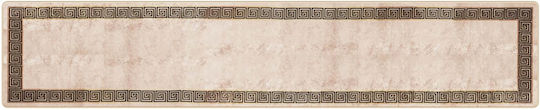 vidaXL Marsa Non-Slip Black Runner Rug 80x400cm