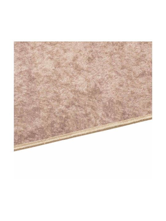 vidaXL Marsa Rutschfester Wohnzimmer Teppich 100x100cm Beige