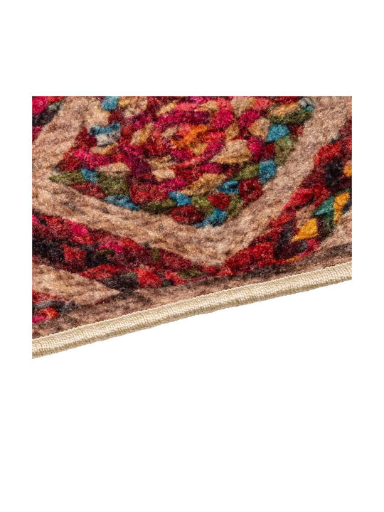 vidaXL Marsa Rutschfester Wohnzimmer Teppich 80x450cm Mehrfarbig