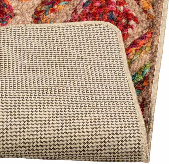 vidaXL Marsa Rutschfest Teppich Flur Mehrfarbig 50x350cm