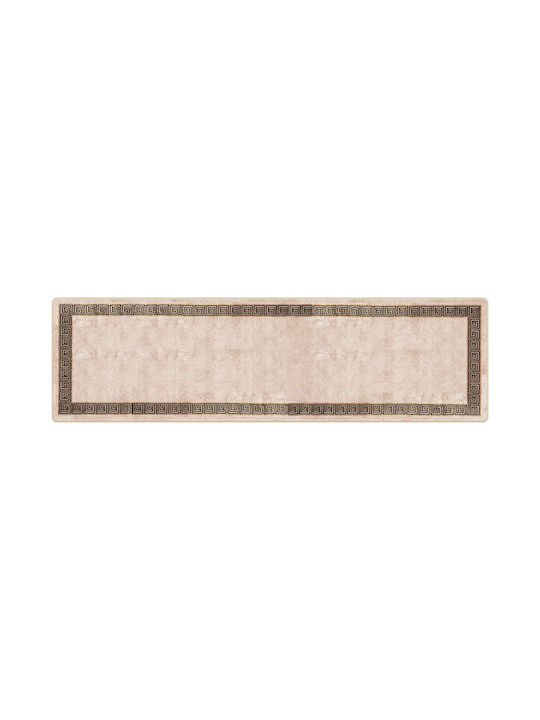 vidaXL Marsa Non-Slip Rectangular Black Rug 100x350cm