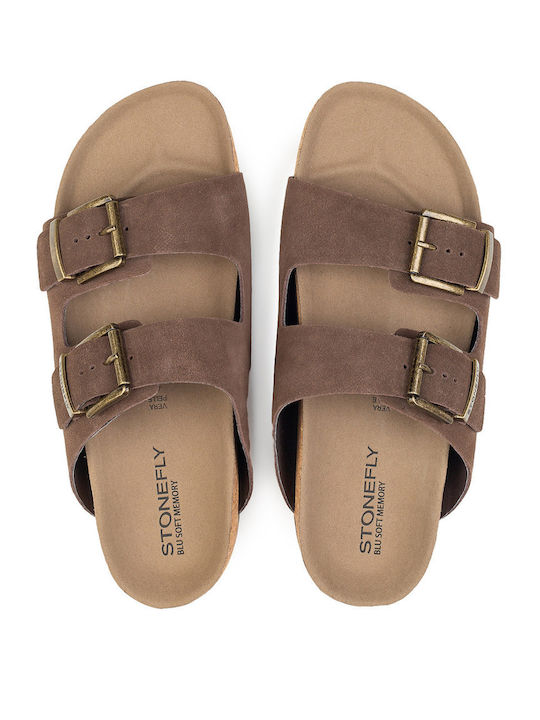 Men's Sandals in Brown Color