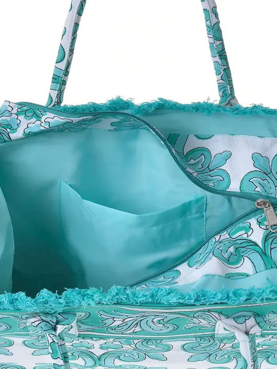 Ble Resort Collection Fabric Green Beach Bag