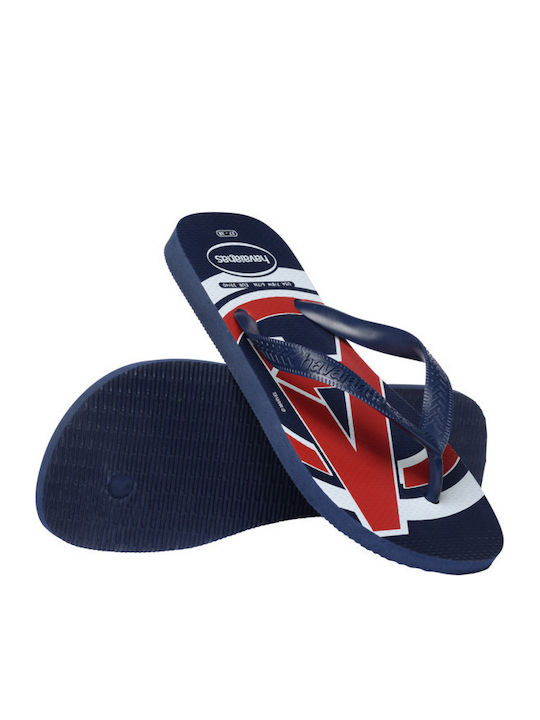 Top Marvel Logomania Herren Flip-Flops Blau