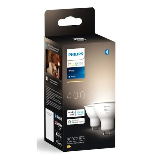 Philips Smart Bulb Philips Hue LED 4.2W for GU10 Socket