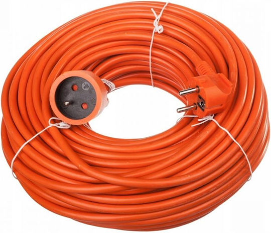Kraft & Dele Extension Cable Cord 50m Orange