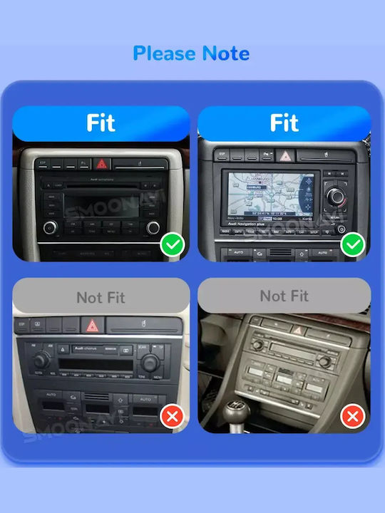 Audi A4 2002-2008 Android Multimedia 4-64gb Octacore-carplay-androidauto Gps Wi-fi Bluetooth Sg-309