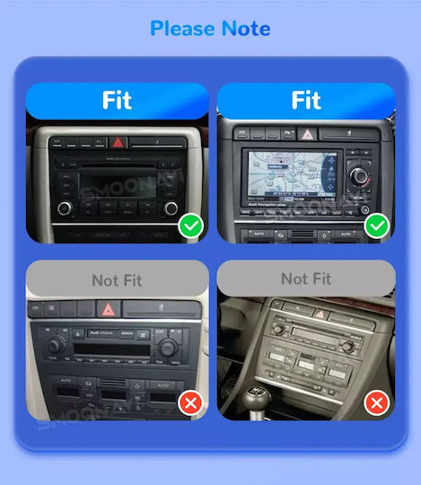 Audi A4 2002-2008 Android Multimedia 4-64gb Octacore-carplay-androidauto Gps Wi-fi Bluetooth Sg-309