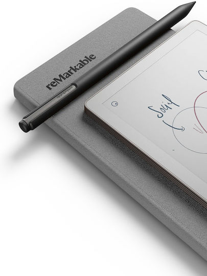 reMarkable reMarkable Paper Pro Move 7.3 Zoll (64 GB) mit Marker Plus und Book Folio Polymer Weave Graue