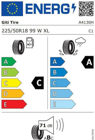 Giti 225/50R18 99Електронна търговия XL Летни гуми Гума за Пътник Кола
