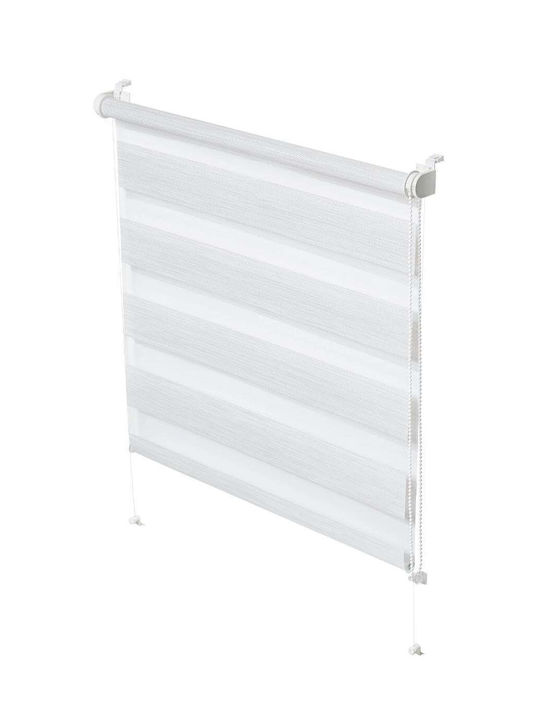 Rolete Geam Semi-Blackout Dublu Gri Lățime 105xÎnălțime 140 cm