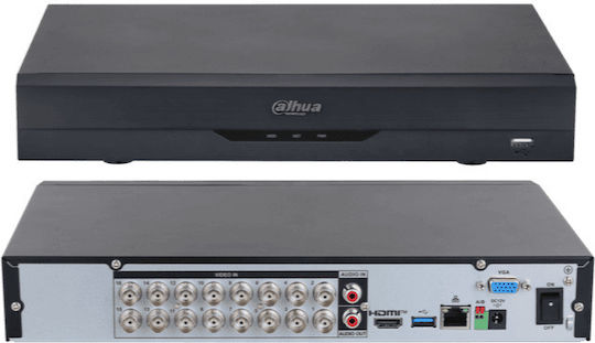 Dahua XVR5116H-4KL-I3/T Καταγραφικό DVR 16 Καναλιών με Ανάλυση 4K