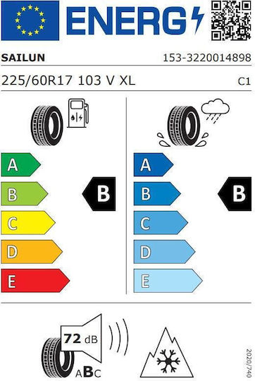 Sailun Atrezzo 225/60R17 103V Автомобилна Гума Всесезонна