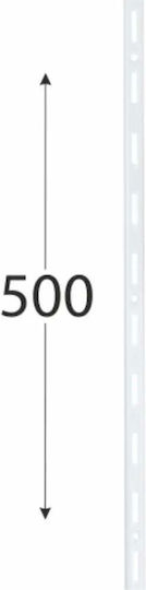 Етажна Метална Странична Основa Височина 100mm Ширина 500mm