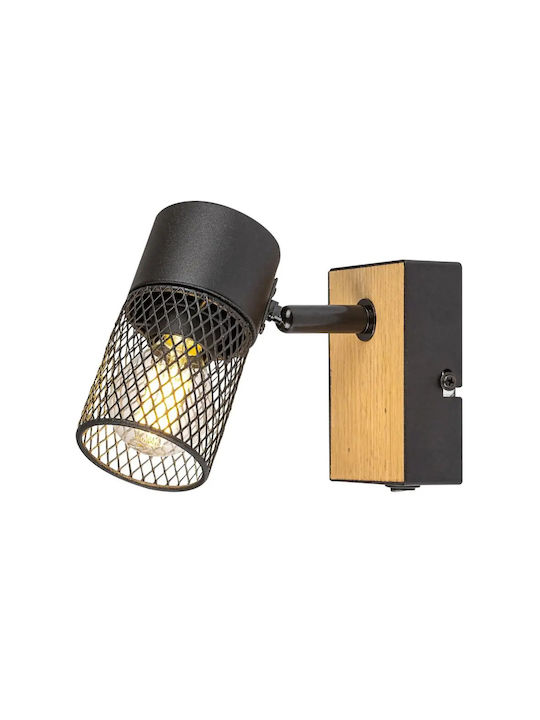 Rabalux Single Spot with Socket E14 in Black Color
