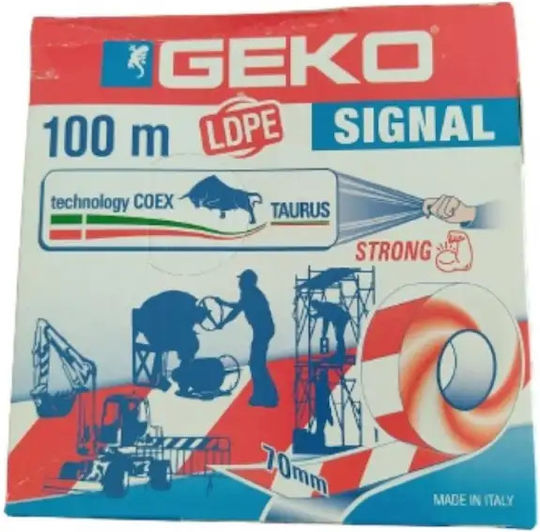 Marking Tape Red W7cm x L100m