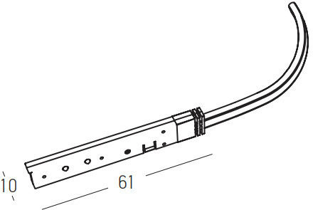 Ρευματοδοτης Μαγνητικη Ραγα Feeder 6.1x0.5x1cm Ν 25264