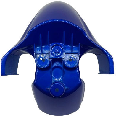 Blue Motorcycle Front Wheel Fender