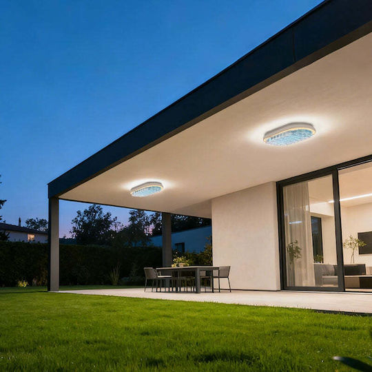 Ax325/270wh Outdoor Led Wall Light Ip65 White