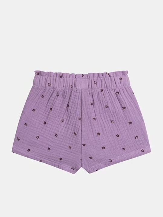 Kids Shorts Bermudas Fabric Purple