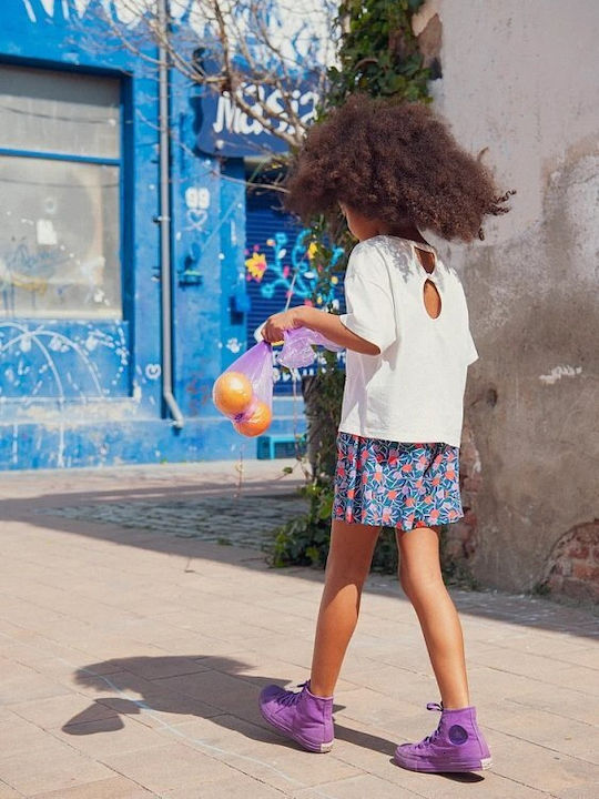 Kids Fabric Shorts/Bermuda Blue