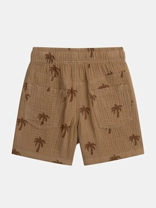 Kids Shorts Bermudas Fabric Brown