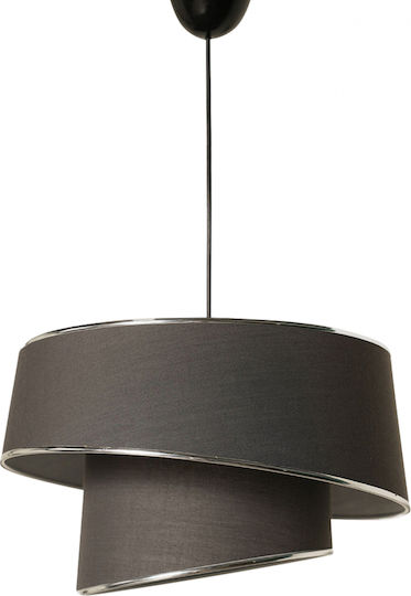 HomeMarkt Barette Verstellbar Hängelampe Gray mit Fassung E27 32cm.
