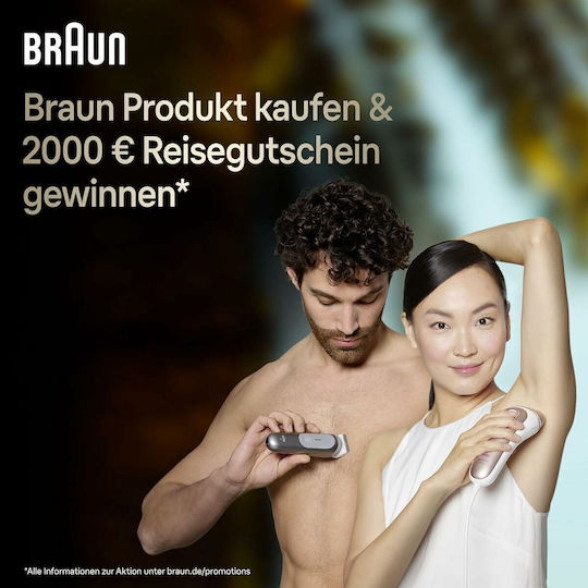 Braun Ξυριστική Μηχανή Προσώπου Επαναφορτιζόμενη