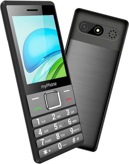 MyPhone 7340 LTE Dual SIM Mobile Phone with Buttons Black