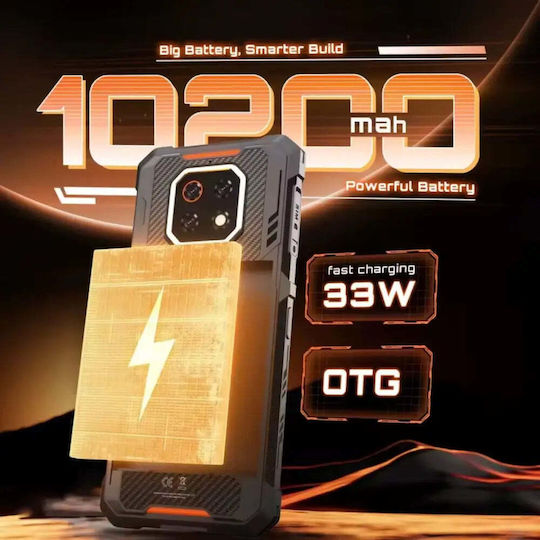 Cubot Kingkong ES 3 Dual SIM (6/256GB) Ανθεκτικό Smartphone Μαύρο