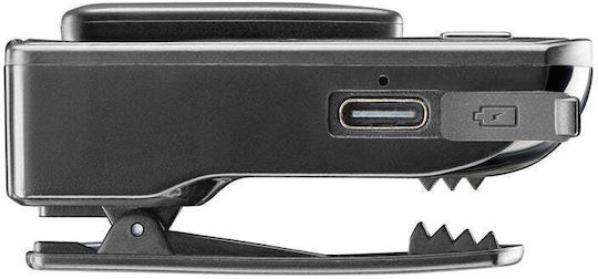 Cellular Line Clip Pro Ohrstöpsel Bluetooth-Freisprecheinrichtung Kopfhörer Revers mit Ladeetui Schwarz
