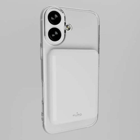 Puro Power Mag MagSafe 5000mAh 20W Power Delivery Λευκό