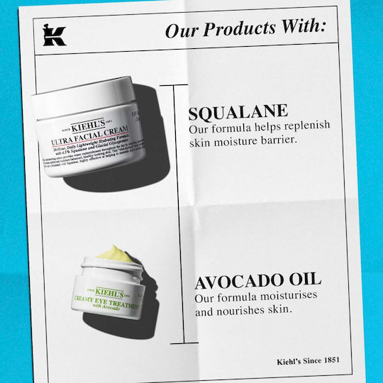 Kiehl's Moisturizing Max Out Skin Care Set for Moisturizing & Brightening 2 Pieces