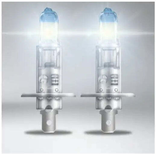 Osram Lamps Car Night Breaker Laser +150% H1 Halogen 3400K Warm White 12V 55W 2pcs