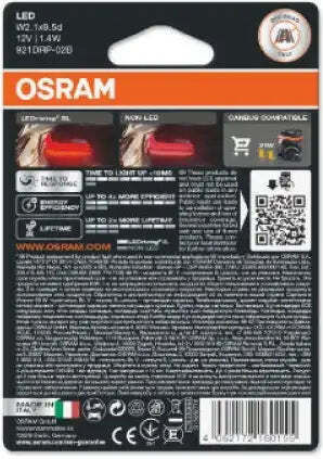 Bulb Interior Lights Osram 921drp-2bl