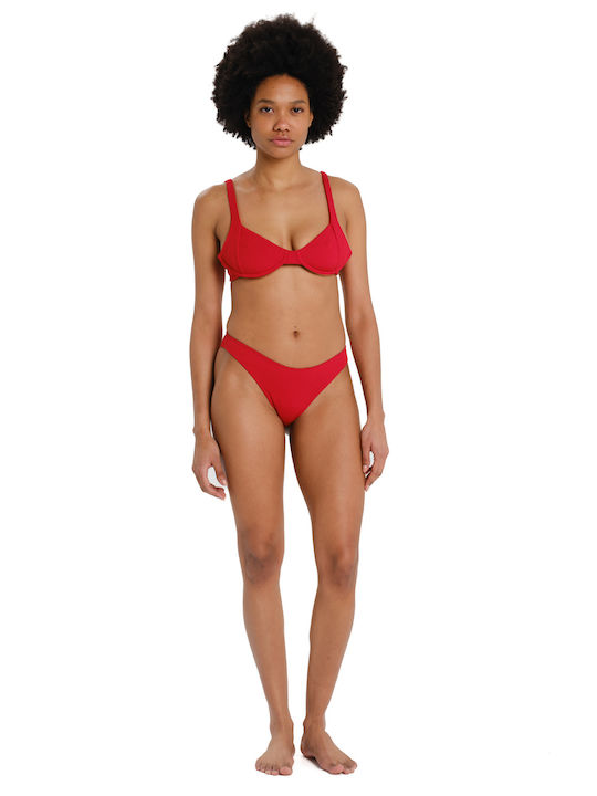 Set Bikini Brazil Κόκκινο