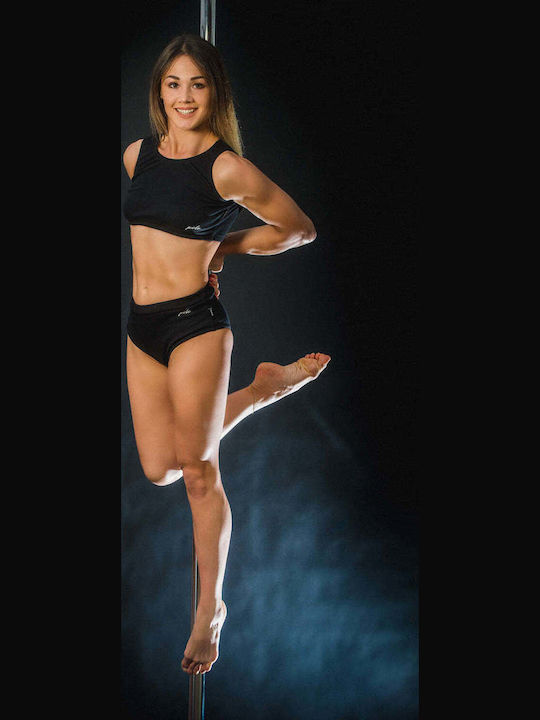 Μπουστάκι Μαύρο για Pole Dance