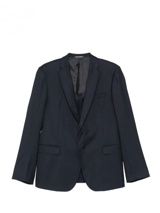 Winter Men's Suit Blue