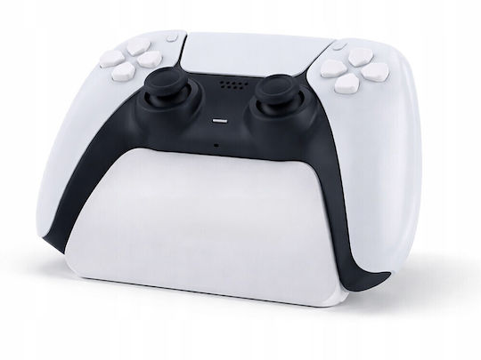 Zola Ps5 Controller Ständer Dualsense Kompatibel Rutschfeste Füße Kunststoff Hellgrau
