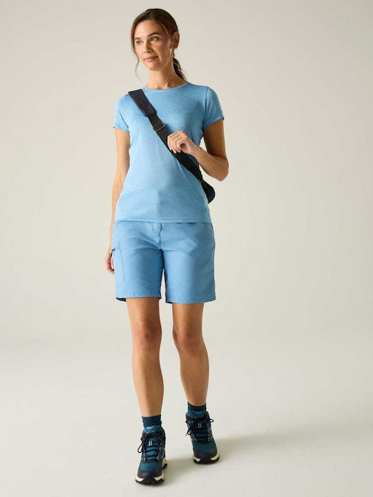 Regatta Regatta Damen Kurze Bergsteigerhose Blau