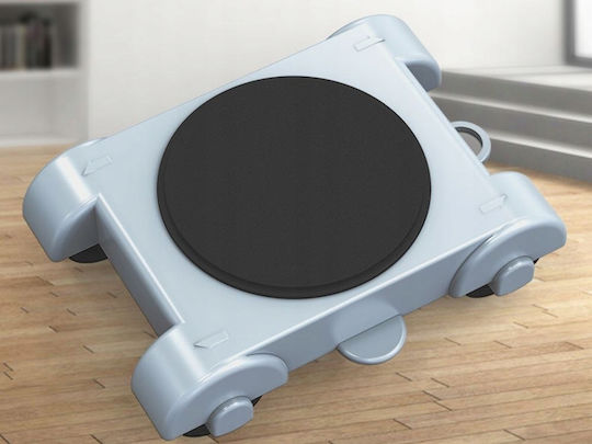 Kit Mobilier Pentru Ridicare și Transport Zola Capacitate De Încărcare 150 Kg 1 Manetă Mâner 32 Cm 4 Suporturi Roți 10 X 7.5 Cm