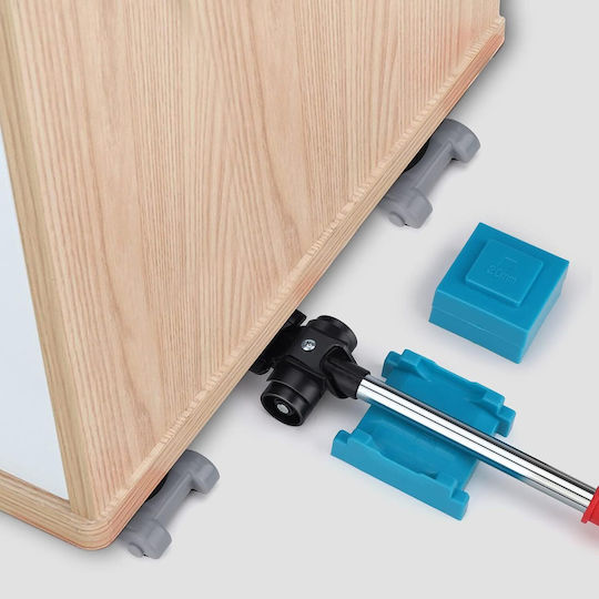 Kit Mobilier Pentru Ridicare și Transport Zola Capacitate De Încărcare 150 Kg 1 Manetă Mâner 32 Cm 4 Suporturi Roți 10 X 7.5 Cm