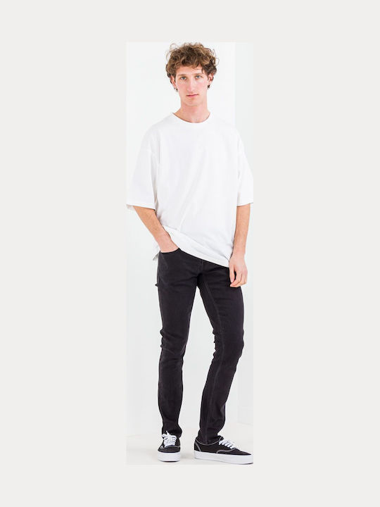 Jean Men's Jeans Pants with Skinny Straight Fit Blue