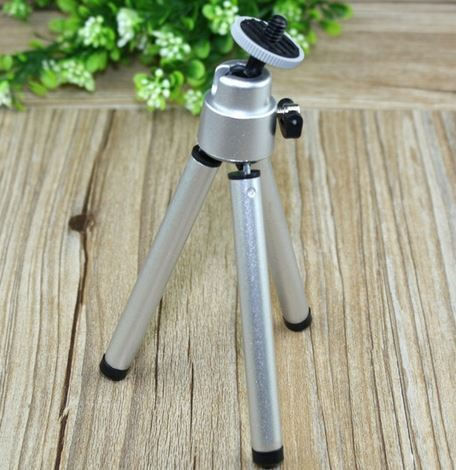 Mini Two-section Tripod Gopro Silver