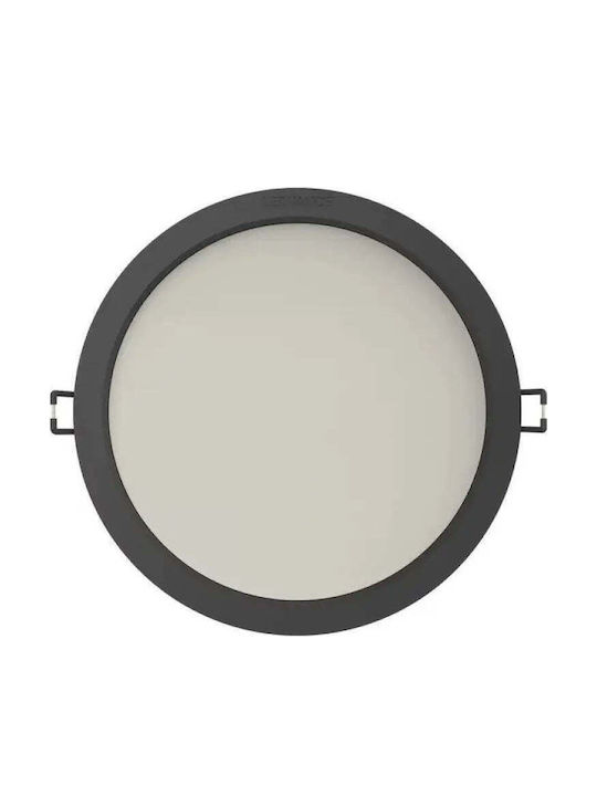 Ledvance Rundes Draußen LED-Panel 18W mit Kaltweißem Licht 6500K