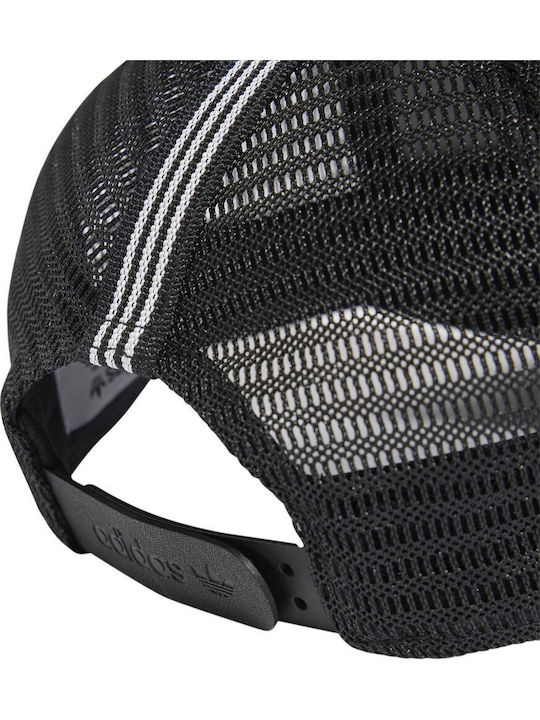 Curved Trucker Cap Black