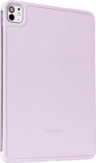 Husă Decoded Ipad 13 M4 M5 Pliabilă Stand Subțire Design Texturat Lavandă